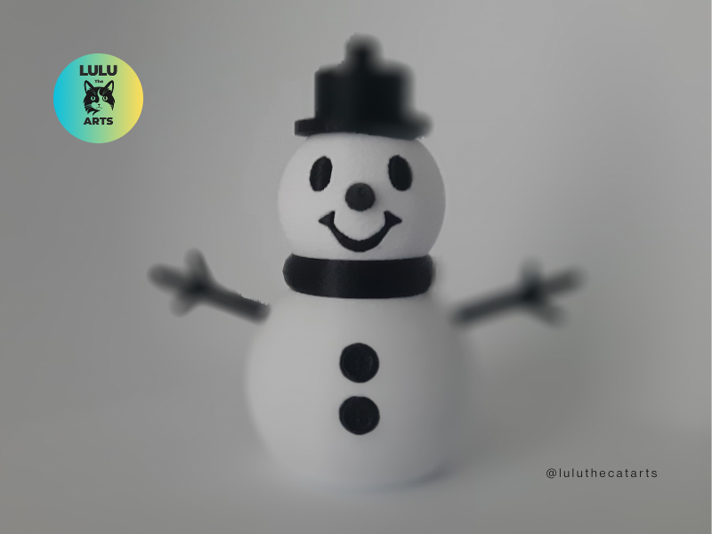 Customizable Snowman - Winter Fun