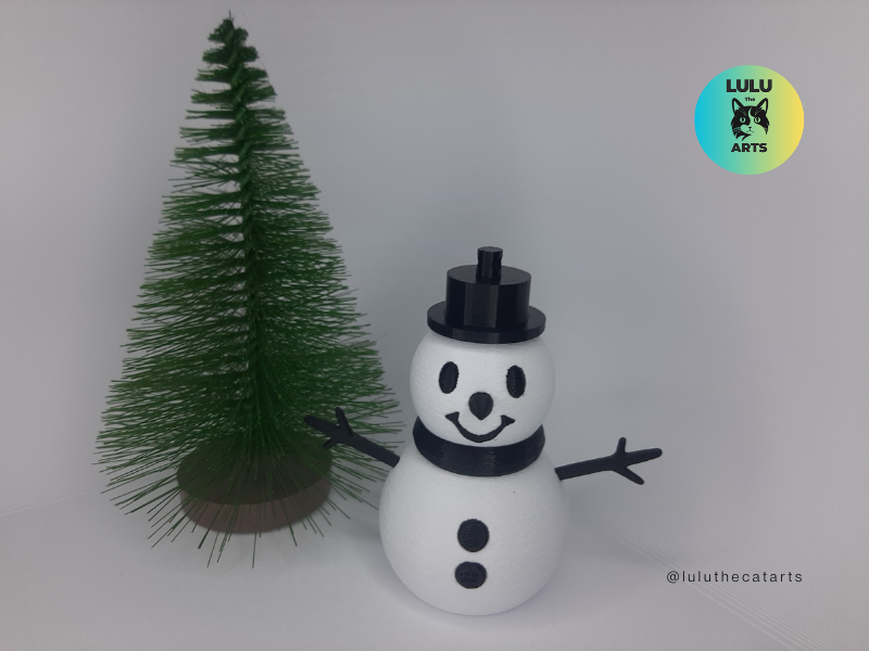 Customizable Snowman - Winter Fun