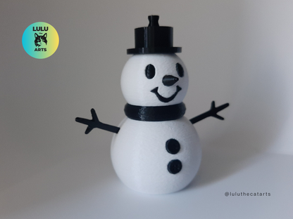 Customizable Snowman - Winter Fun